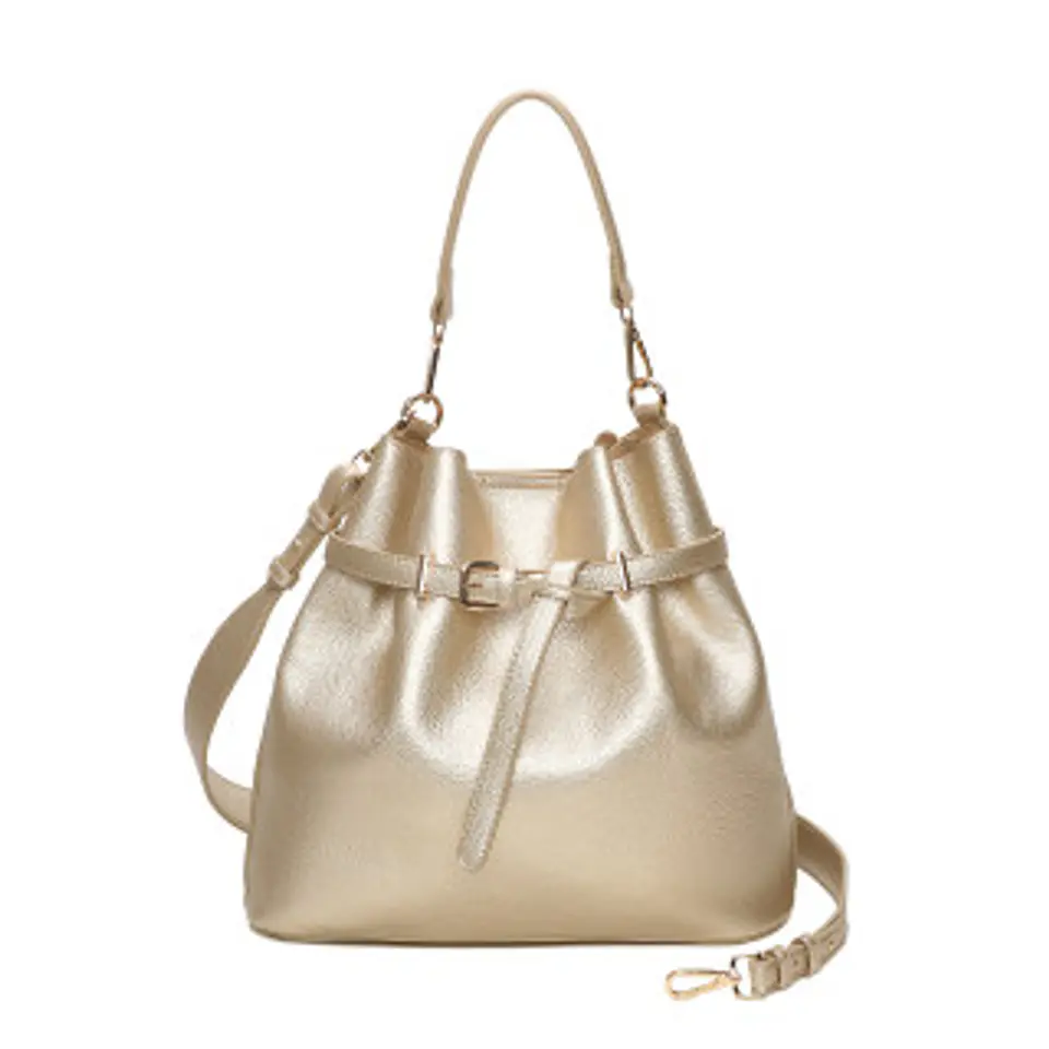 Sac bandoulière en cuir grainé élégant 1