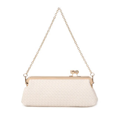 Sac bandoulière en cuir rigide structuré