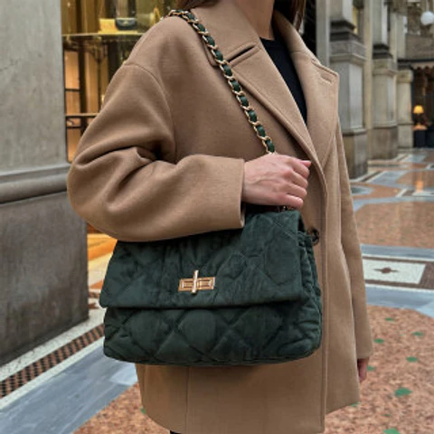 avec détails dorés Sac bandoulière