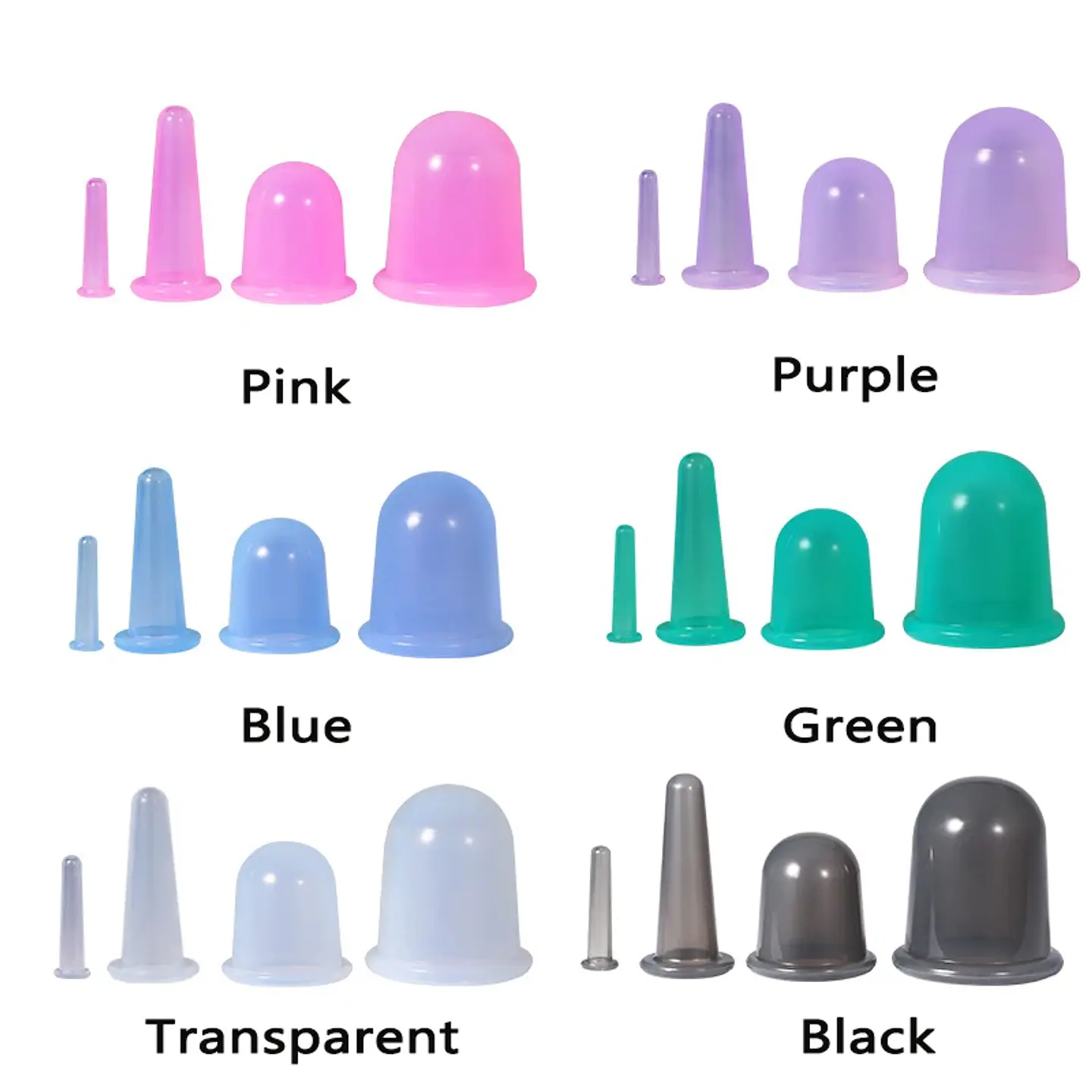 Ventouses de Massage en Silicone pour le Visage 6