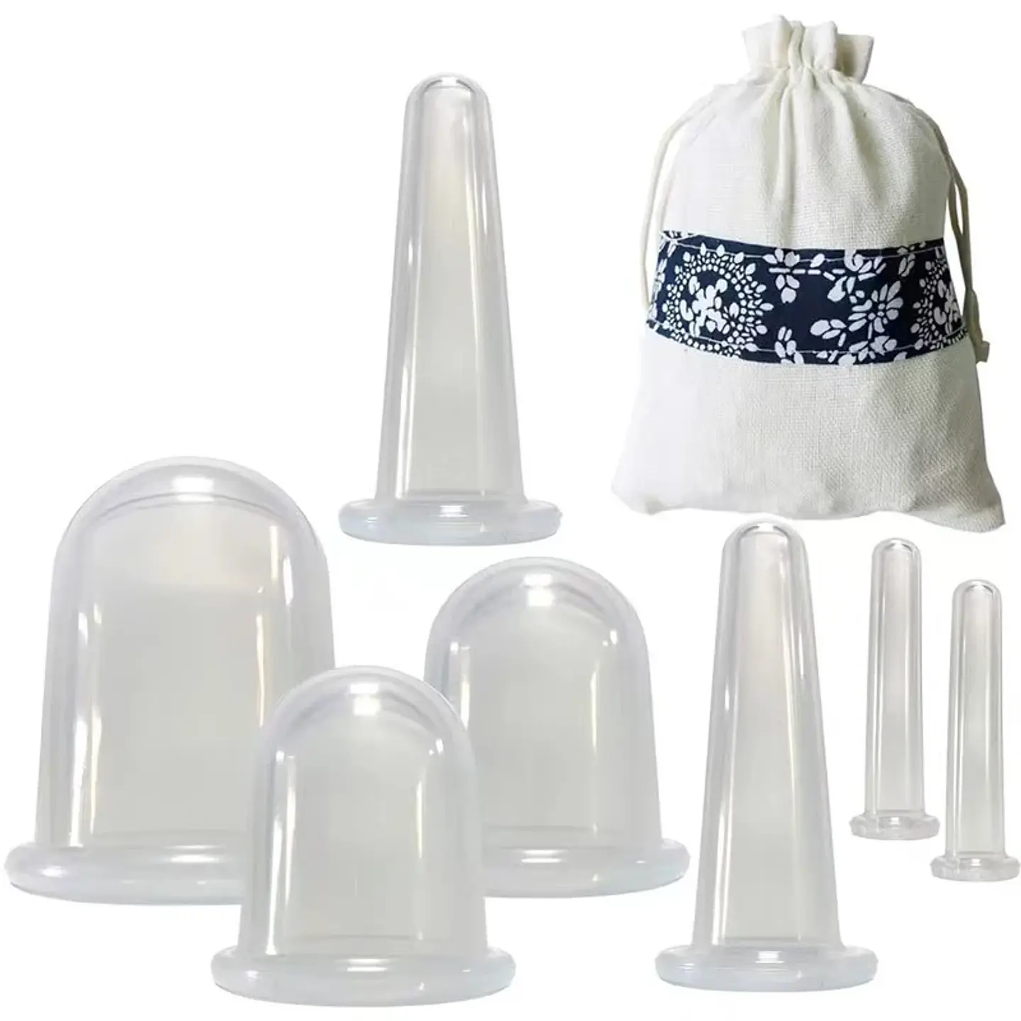 Ventouses de Massage en Silicone pour le Visage 19