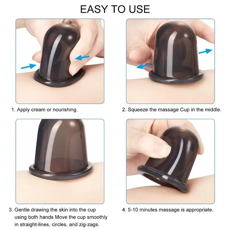 Ventouses de Massage en Silicone pour le Visage 22