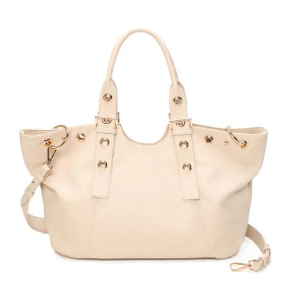 Sac shopping clouté cuir vegan haute résistance 1