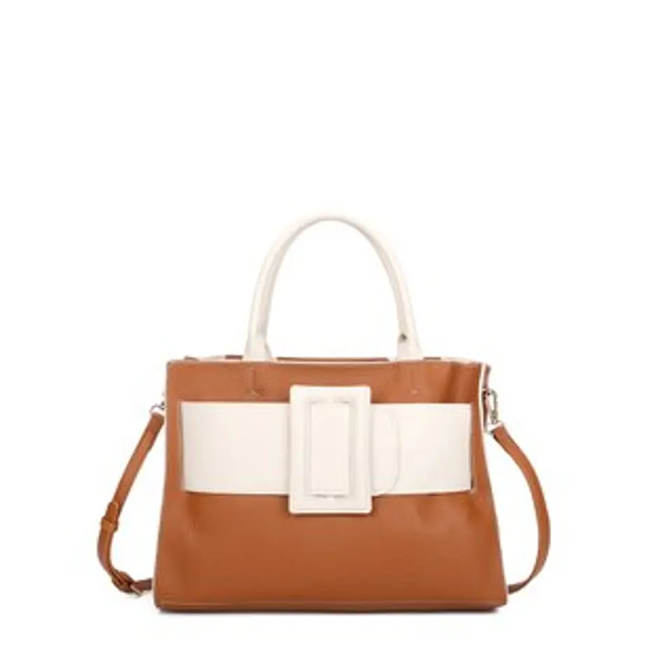Sac cabas effet ceinture boucle minimaliste 1