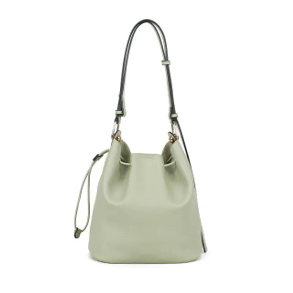 Sac fourre tout drapé effet froncé tendance 1