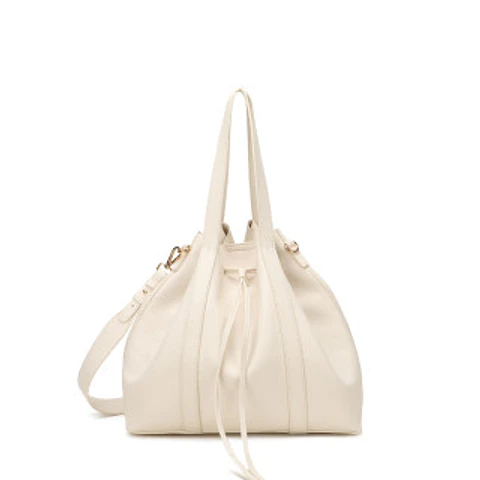 Sac shopping drapé texture plissée mode avant garde