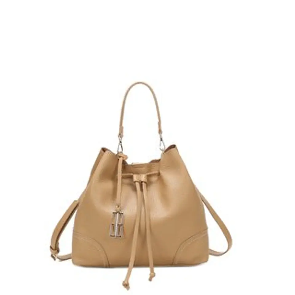 Sac cabas fantaisie fermeture froncée cordon 1