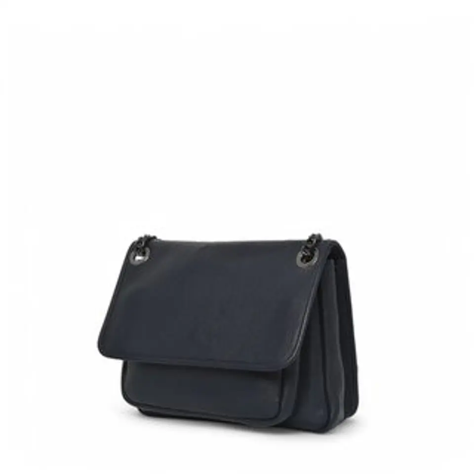 Sac porté épaule classique en cuir véritable authentique 1