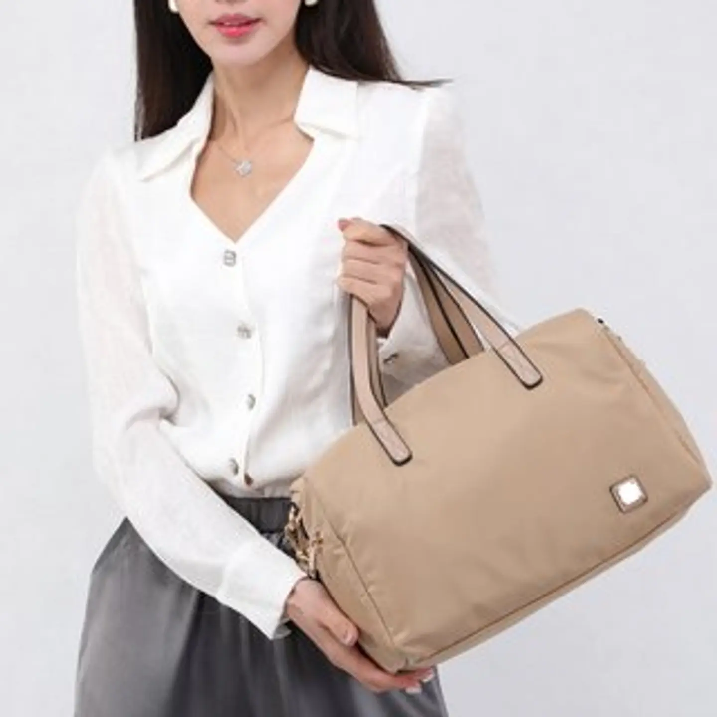 Sac en nylon compact fermeture éclair haute résistance 1