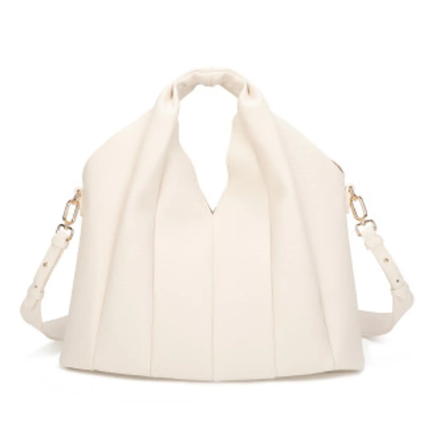 Sac cabas spacieux silhouette élégante ouverture en v 1