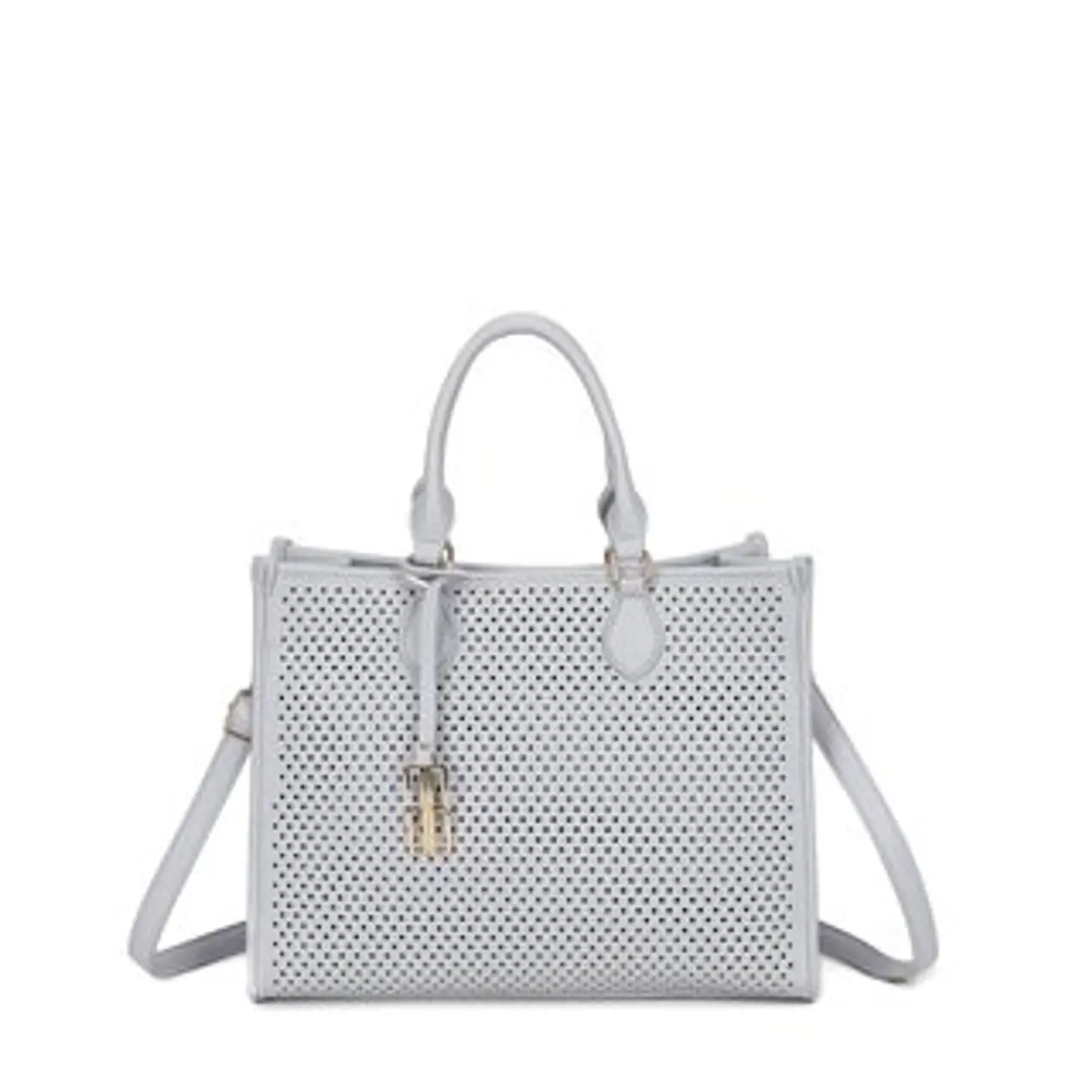 Sac cabas décontracté design microperforé unique 1
