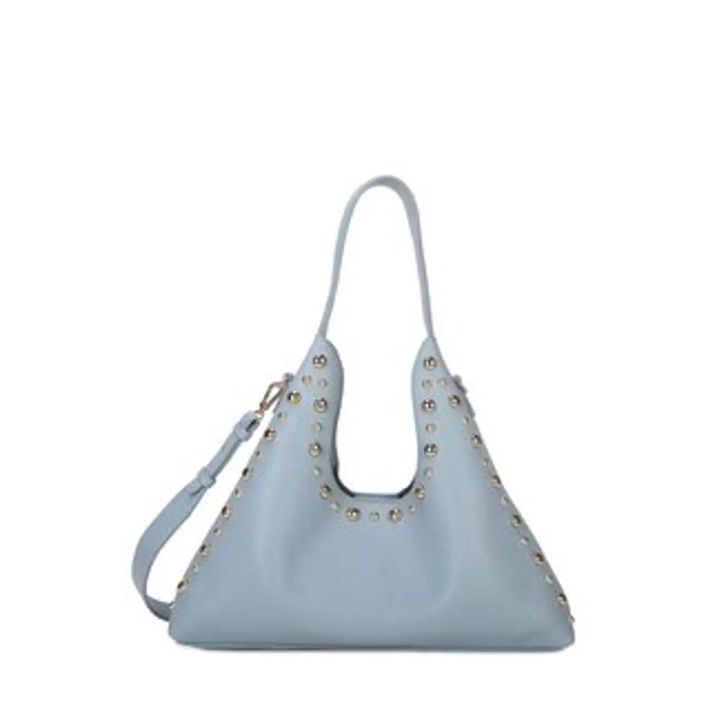 Sac cabas audacieux appliqués de clous métalliques rock 1