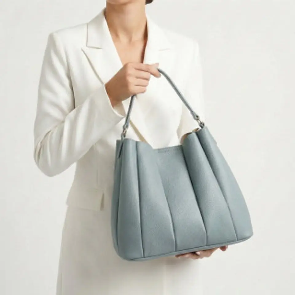 Grand sac cabas anse fine minimaliste 1
