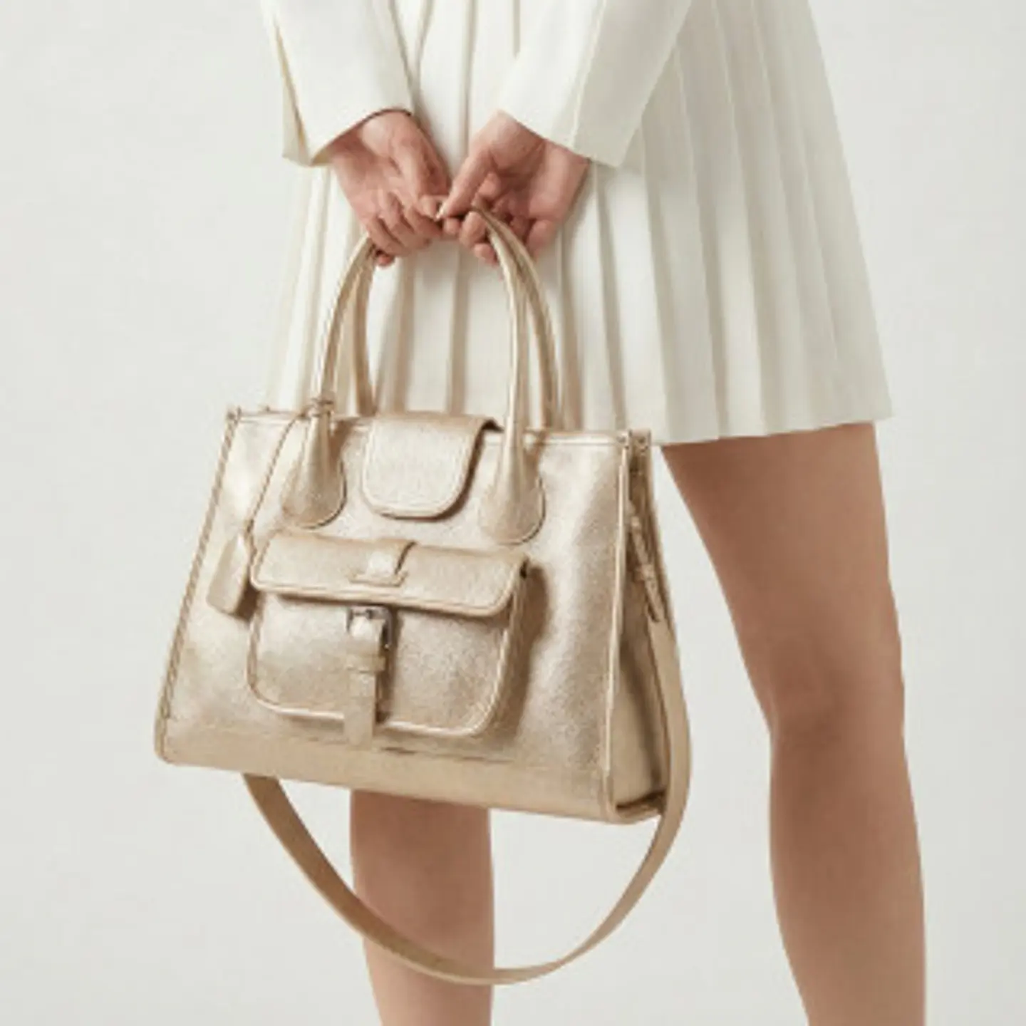 Sac cabas urbain poche frontale accessible 1