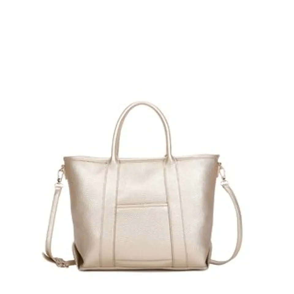 Sac cabas style minimaliste poche extérieure large 1