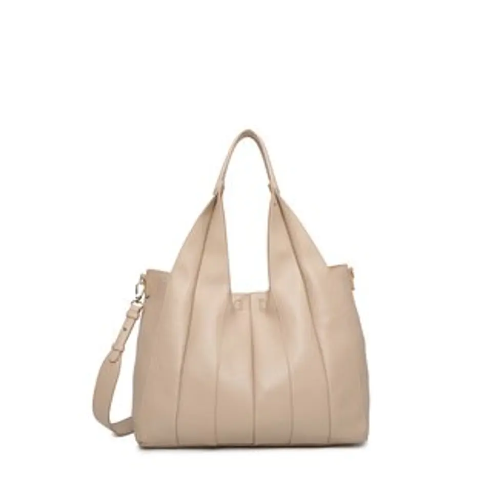 Sac shopping plissé texture originale relief 1