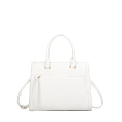 Sac cabas brillant ornements dorés chic