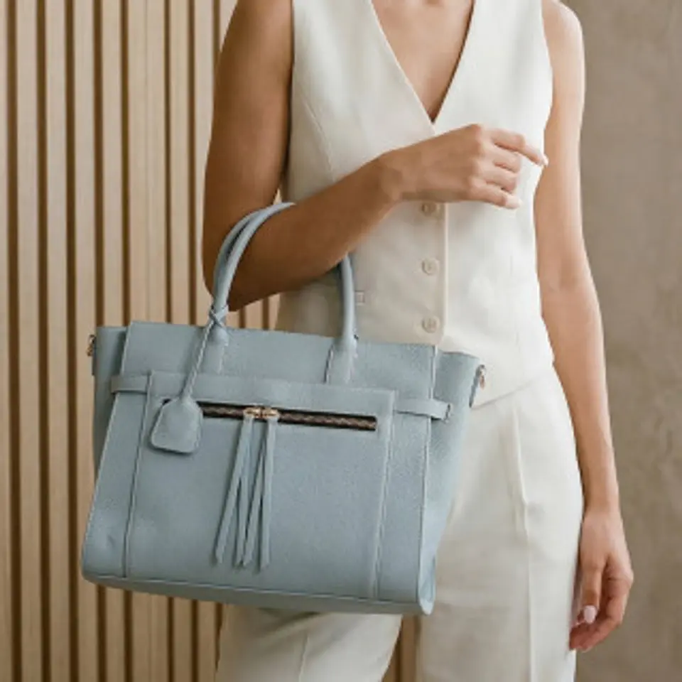 Sac cabas zippé fermeture sécurisée pratique 1