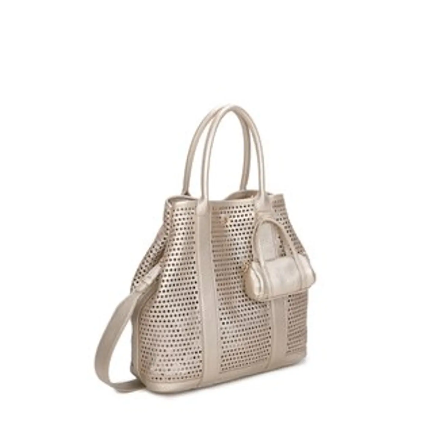 Sac cabas perforé fermeture bouton magnétique 1