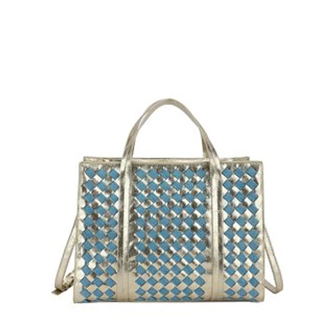 Sac cabas losanges motifs géométriques rétro