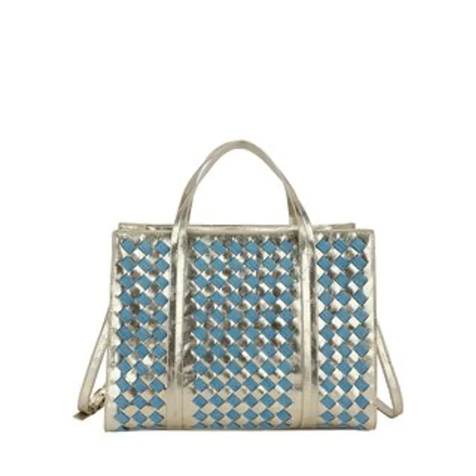 Sac cabas losanges motifs géométriques rétro 1