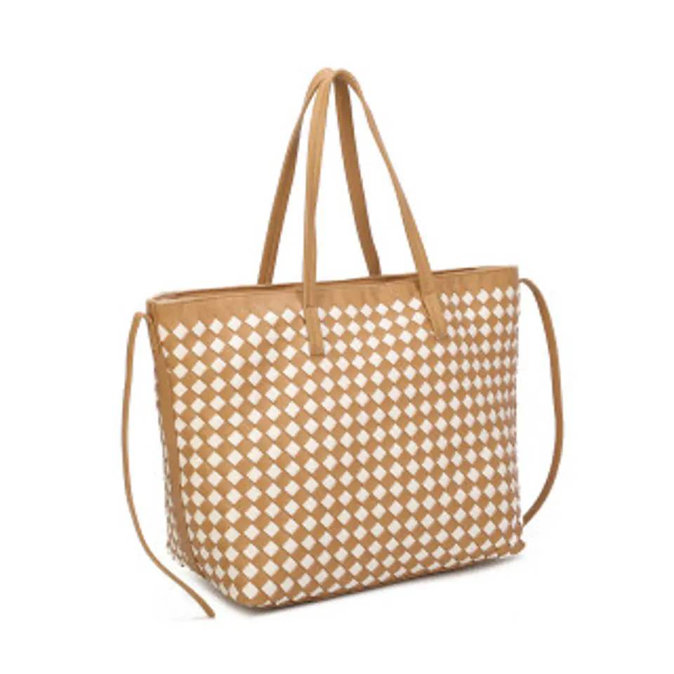 Sac shopping imprimé motifs graphiques abstraits 1