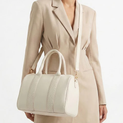 Sac fourre tout entrelacé style haut de gamme
