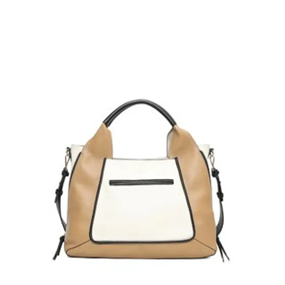 Sac cabas poignée supérieure fermeture zippée 1