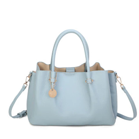 Sac de ville tendance pompon pendant exclusif