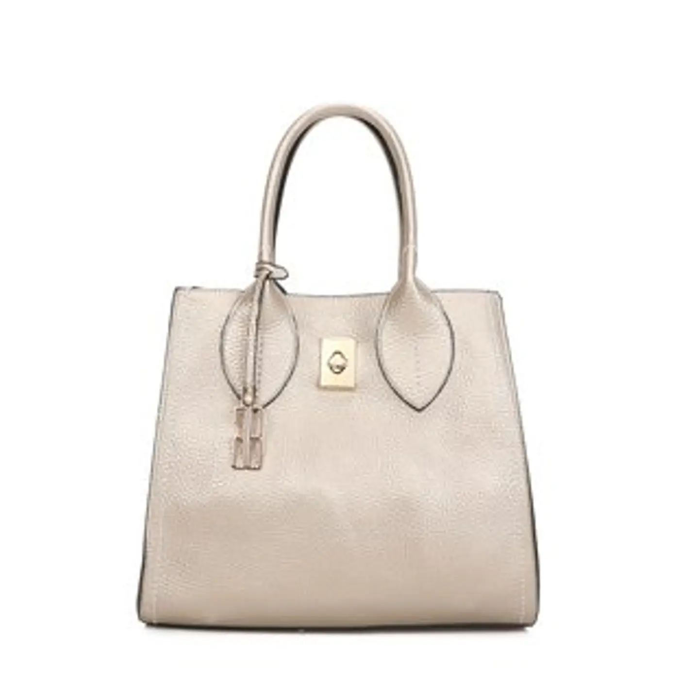 Sac cabas cuir vegan porte clés décoratif 1