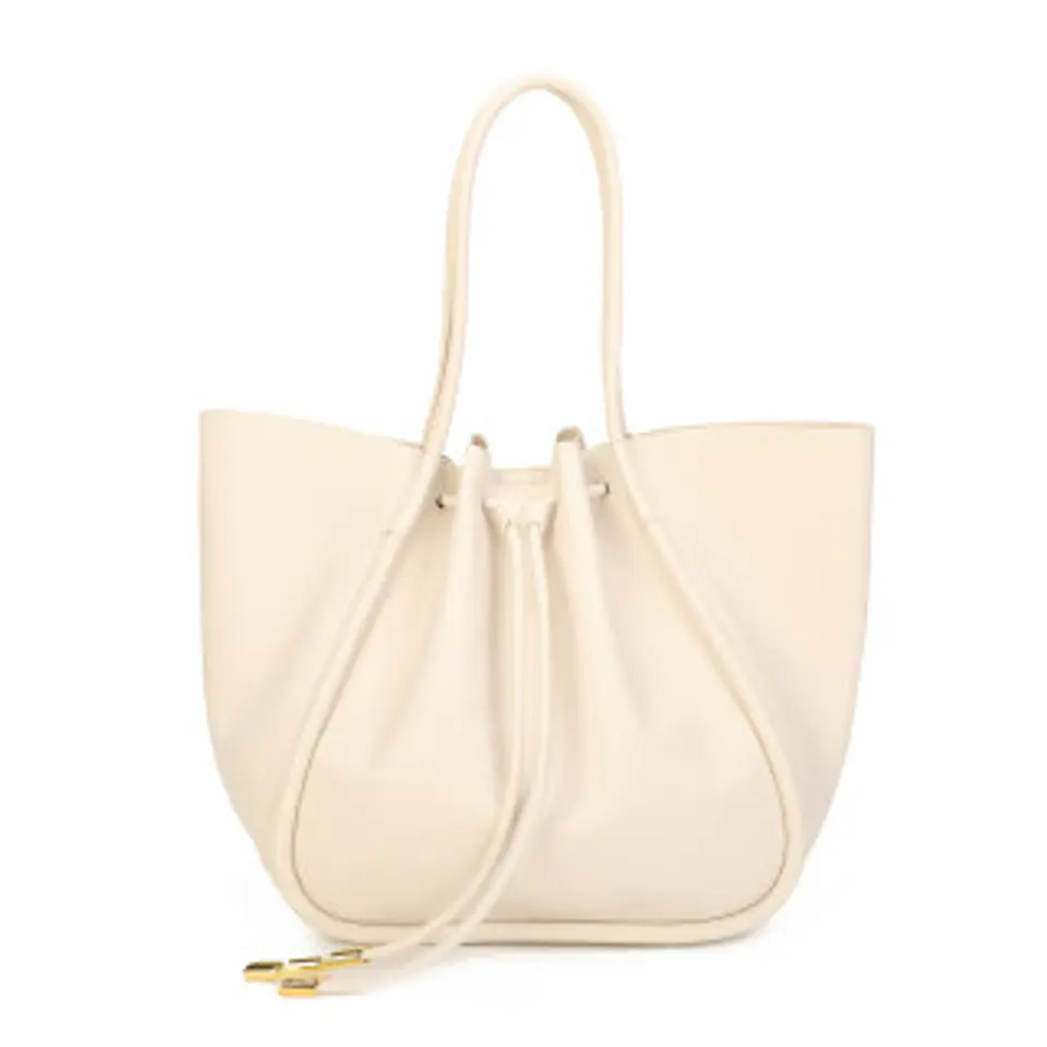 Sac shopping froncé volume ajustable souple 1