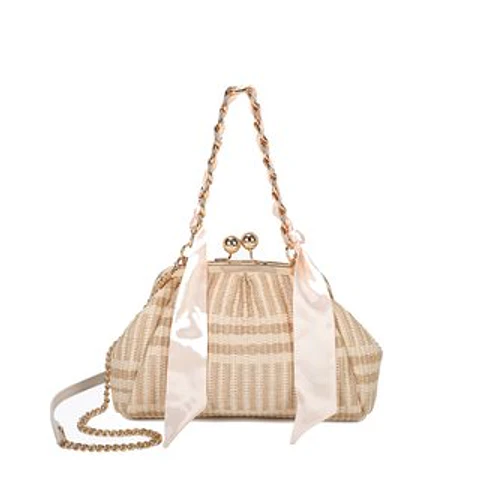 Sac à main glamour ruban satin doux satiné