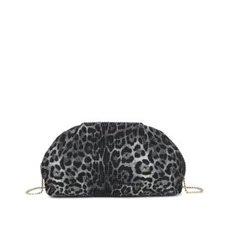 Sac à main brillant motifs graphiques paillettes scintillantes