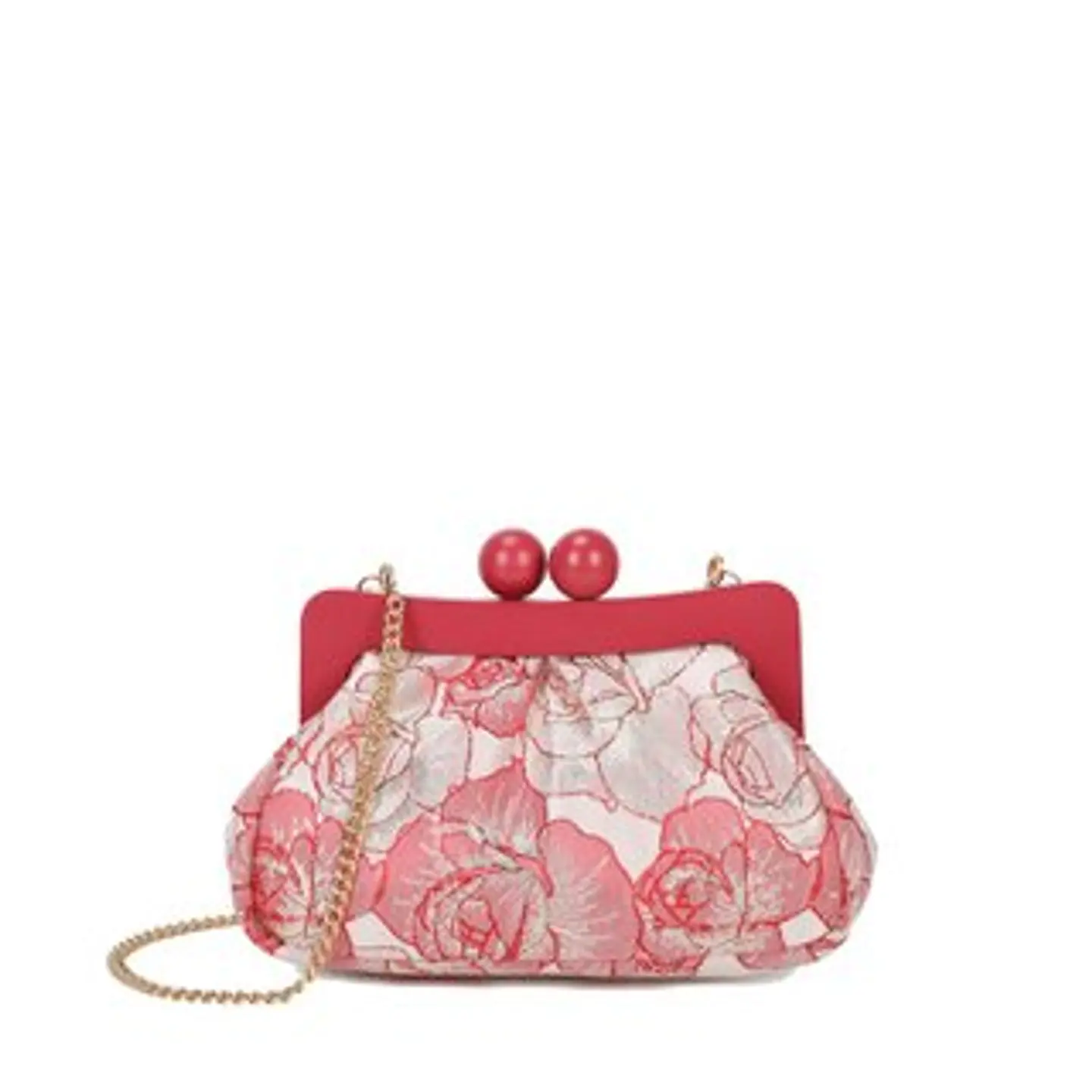 Sac à main tendance motif floral palette colorée 1