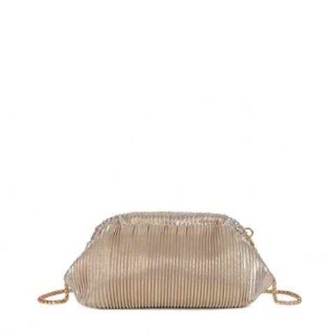 Sac à main tissu brillant reflets métallisés glamour