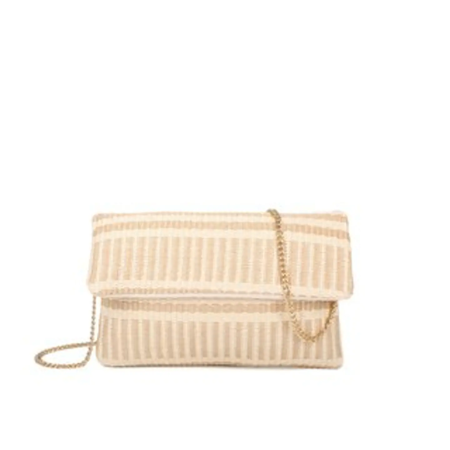 Sac à main enveloppe raphia pochette rabat géométrique 1