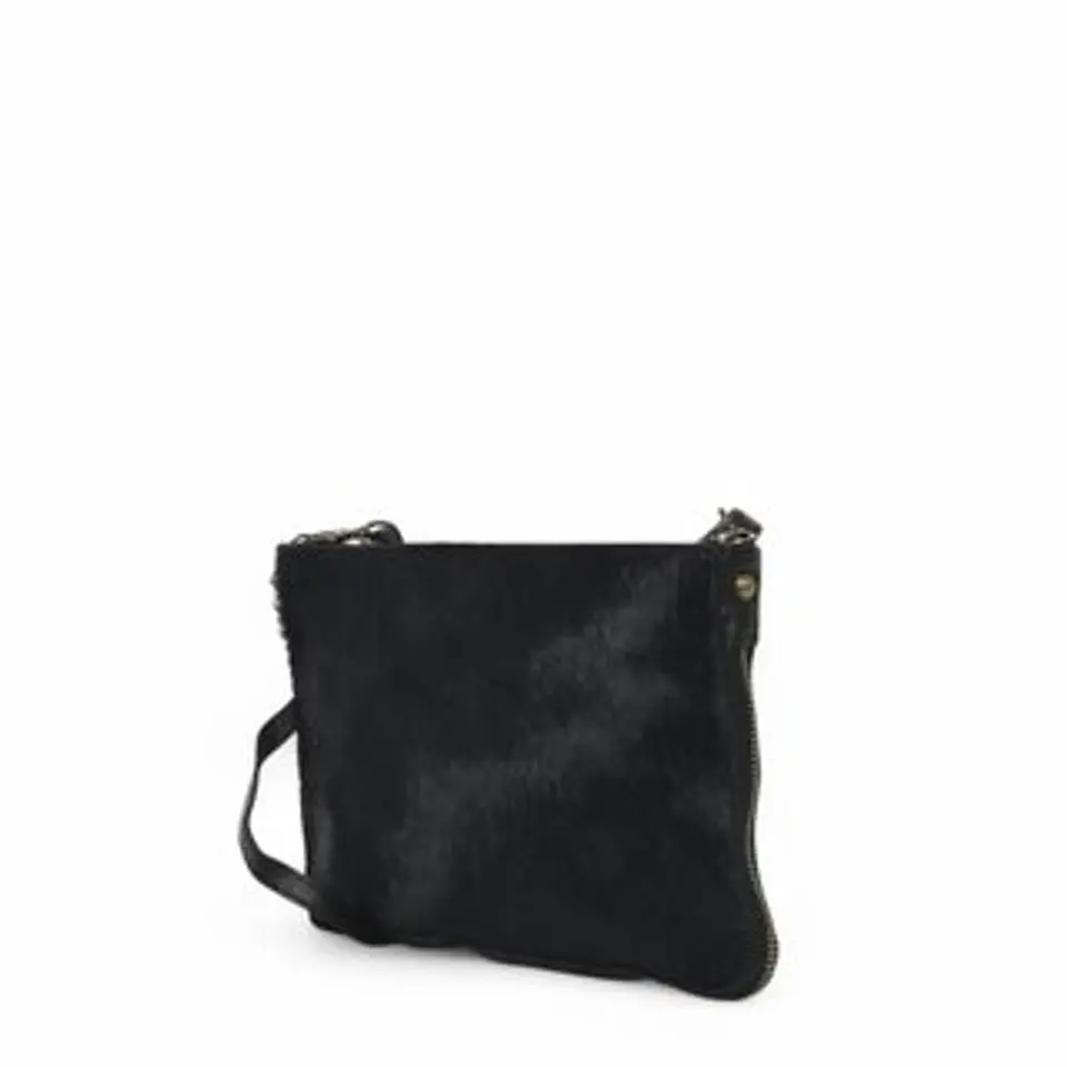 Sac besace cuir souple détails métalliques dorés étincelantes 1