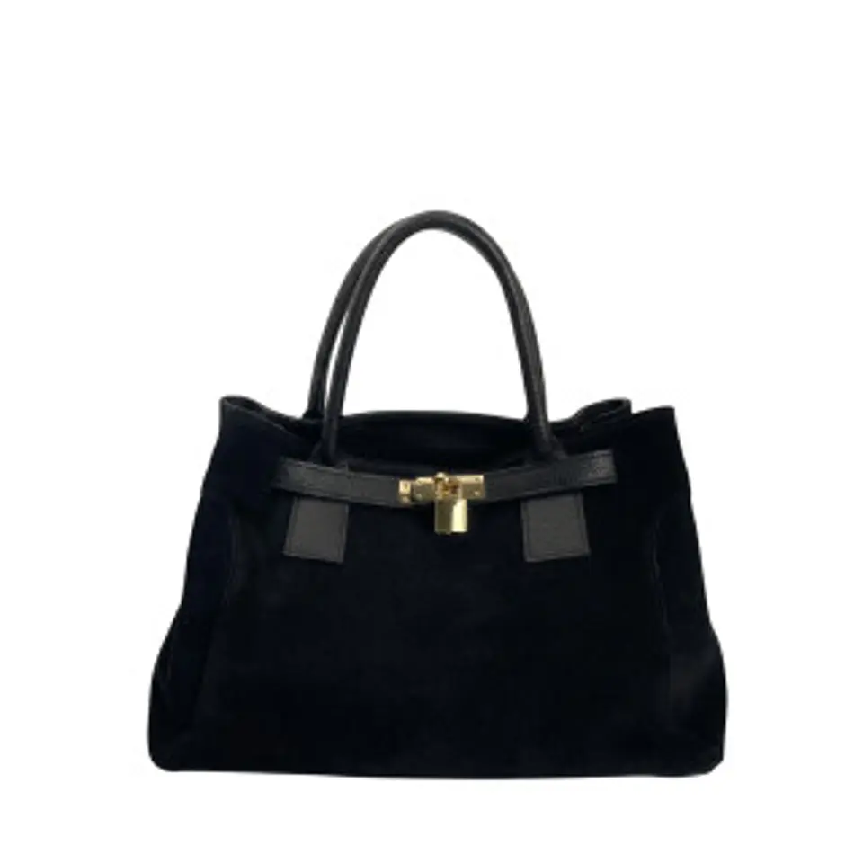 Grand sac fourre tout cuir souple espace logeable généreux 1