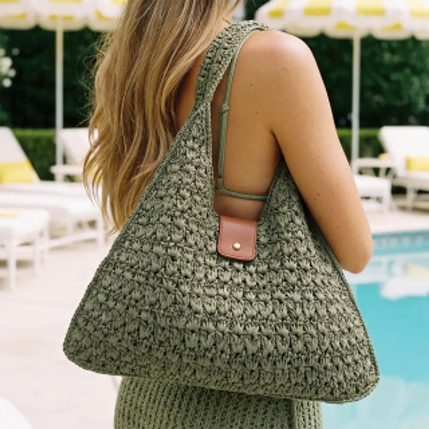 Sac bandoulière paille mode nubuck douceur tactile velvet unique 1