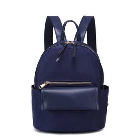 Sac à dos en nylon à poches multiples structure compacte fonctionnelle