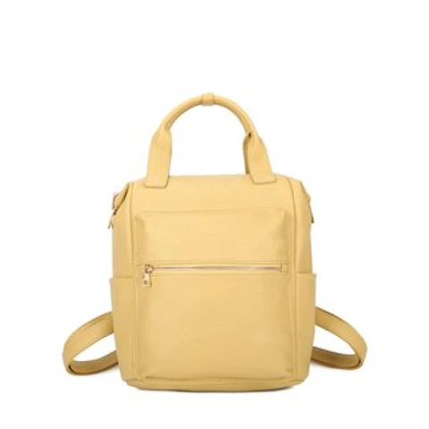 Sac à dos femme modulable style sac à main convertible chic