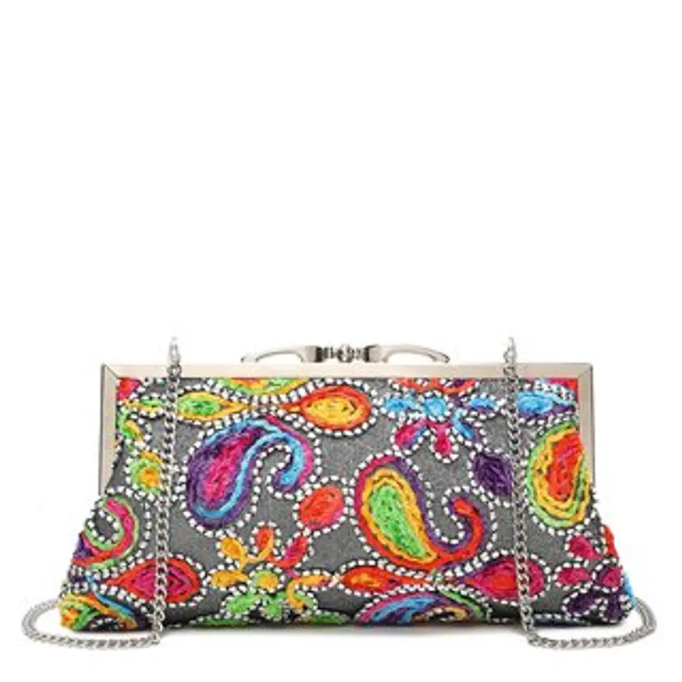 Pochette rectangulaire urbaine toile imperméable zippée fermeture sécurisée 1