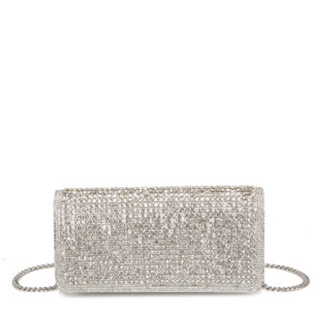 Sac banane casual strass velours côtelé douceur tactile