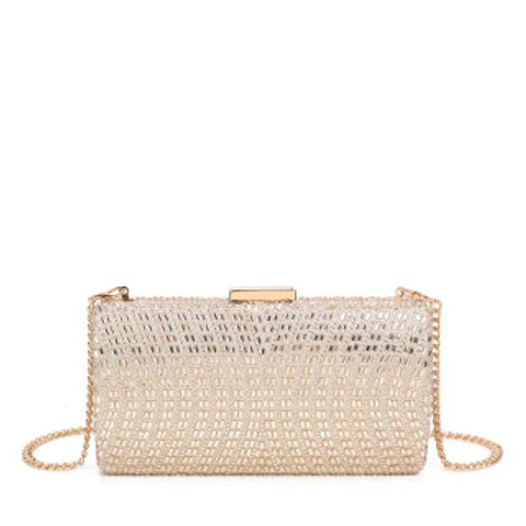 Sac banane femme cristaux rectangulaires éclat premium working girl
