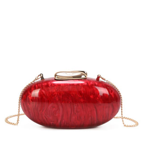 Sac banane acrylique rose pastel silhouette originale créateur