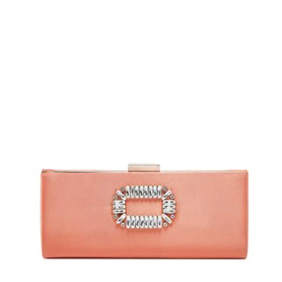 Sac banane rectangulaire brillant reflets vernis maroquinerie chic 1