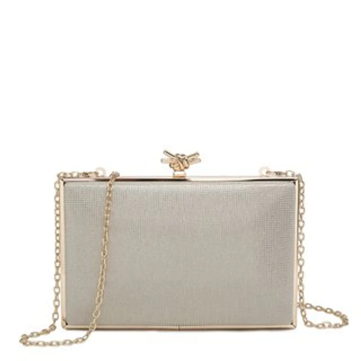 Sac de fête avec détail de n?ud romantique satiné 1