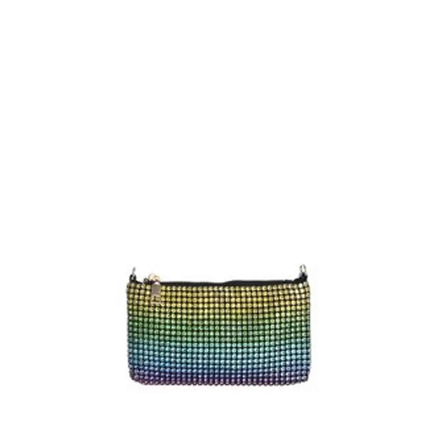 Sac de fête orné de strass captant la lumière 1