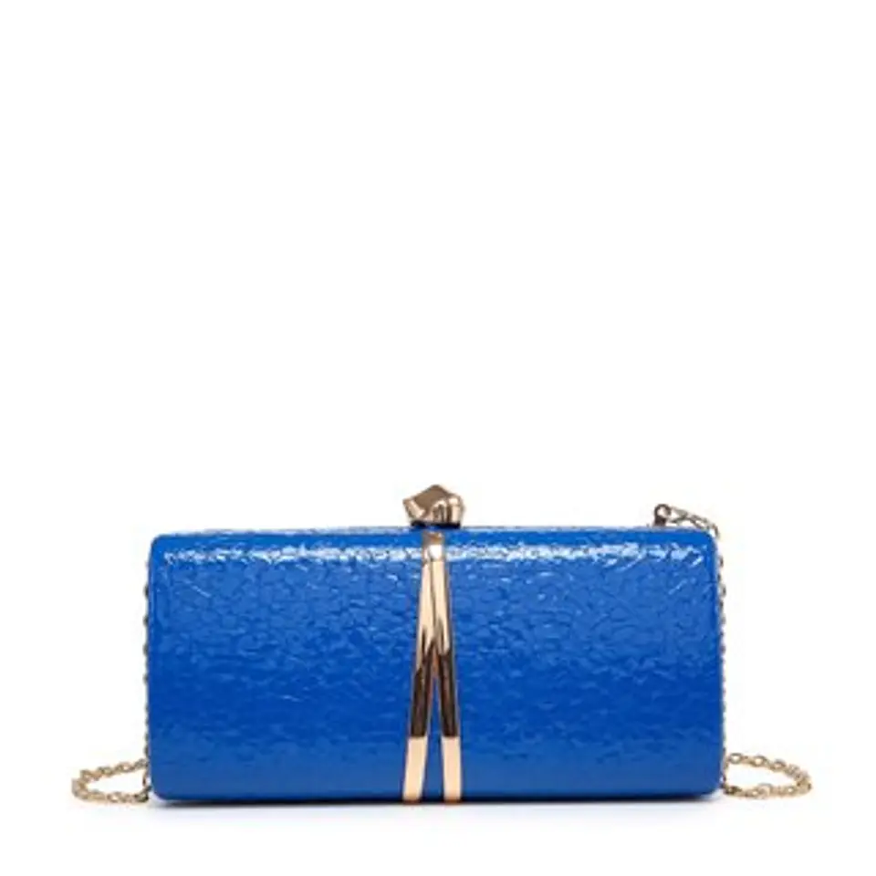 Sac banane de fête avec détails métalliques argentés polis 1