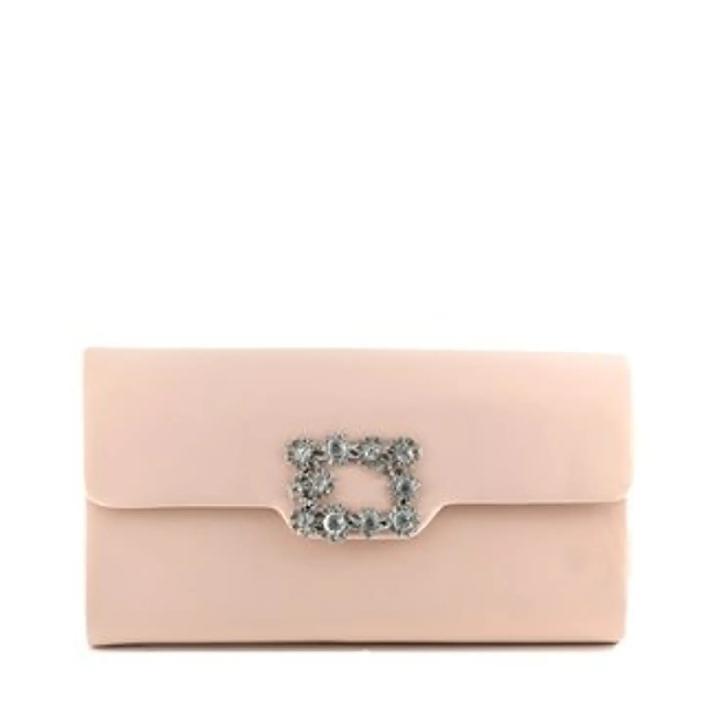 Pochette rectangulaire de fête ornée de strass cristaux luxe 1